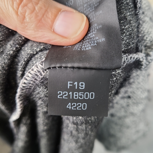 Kuhl Nova Wrap Cardigan Sweater Small grey viscose/wool blend open front pockets - Picture 14 of 15